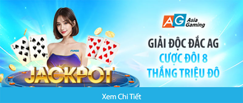 Read more about the article Fun88 Giải thưởng Baccarat độc đắc tại sảnh AG